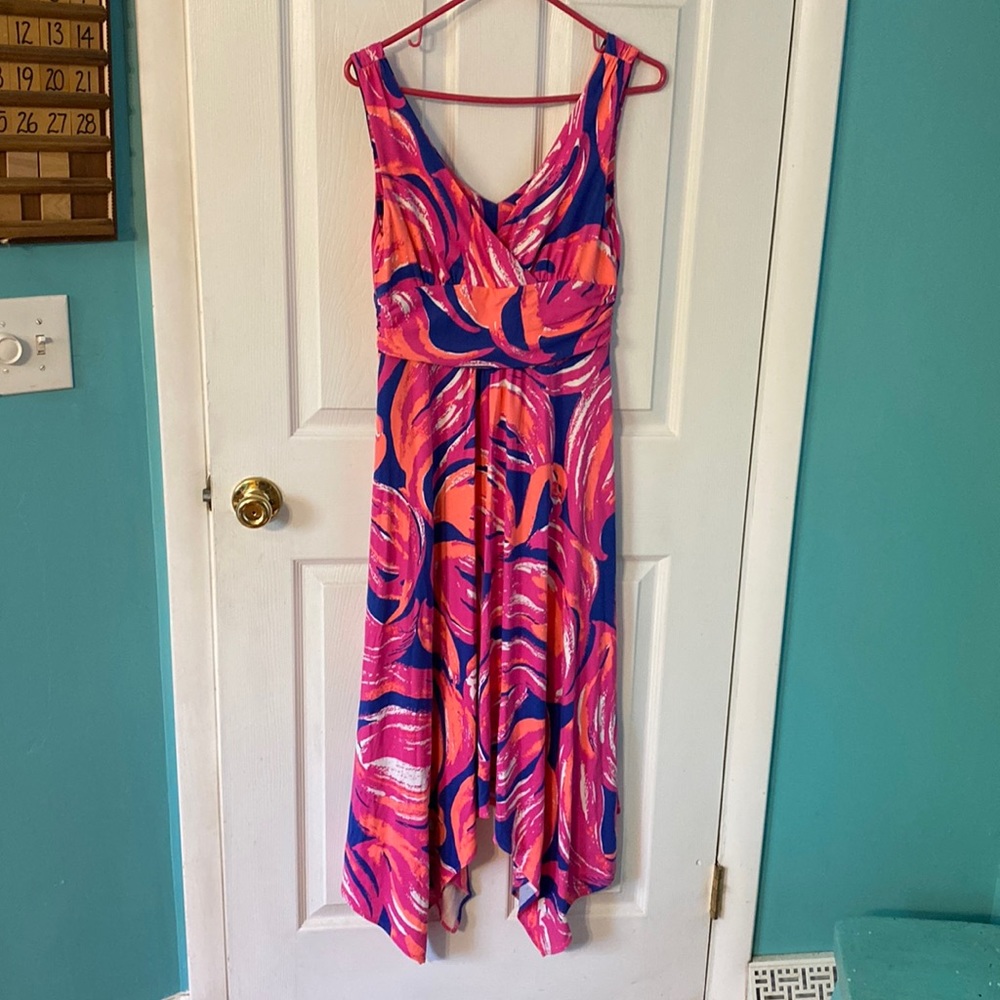 Lilly Pulitzer Asymmetrical Dress